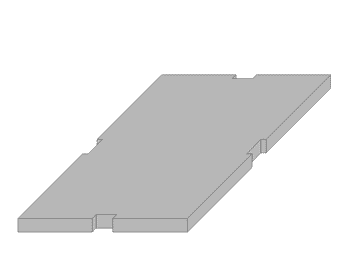 Панель стеновая угловая ПС-6У